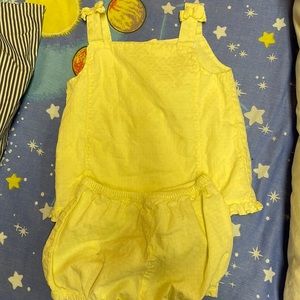 Janie and jack 2 piece romper 2T